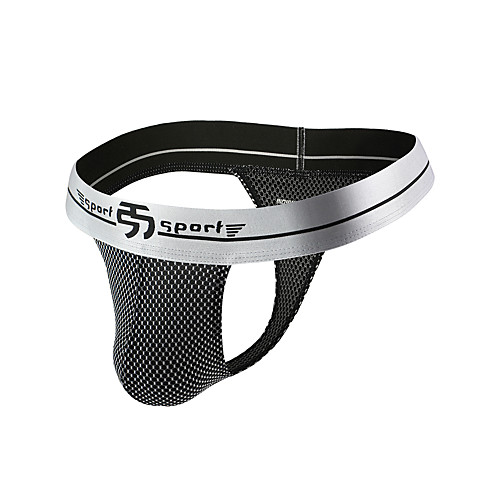 

Men's Basic G-string Underwear - Normal Low Waist White Black Blue M L XL