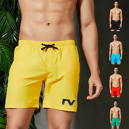 

TAUWELL Men's Swim Shorts Swim Trunks Bottoms Quick Dry Drawstring - Swimming Surfing Painting Spring Summer / Micro-elastic