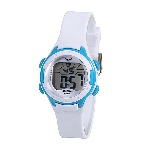 

Kids Sport Watch Automatic self-winding PU Leather White Water Resistant / Waterproof Analog Cartoon - White
