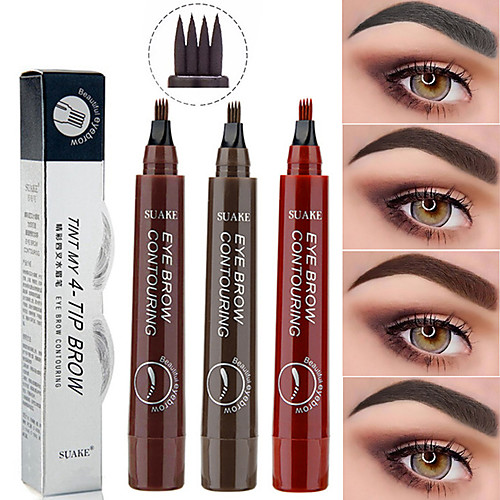 

1pcs Microblading Eyebrow Pen Waterproof Fork Tip Eyebrow Tattoo Pencil Long Lasting Professional Fine Sketch Liquid Eye Brow Pencil