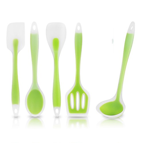 

Cooking Utensils Silicon Heatproof Dining and Kitchen 5pcs