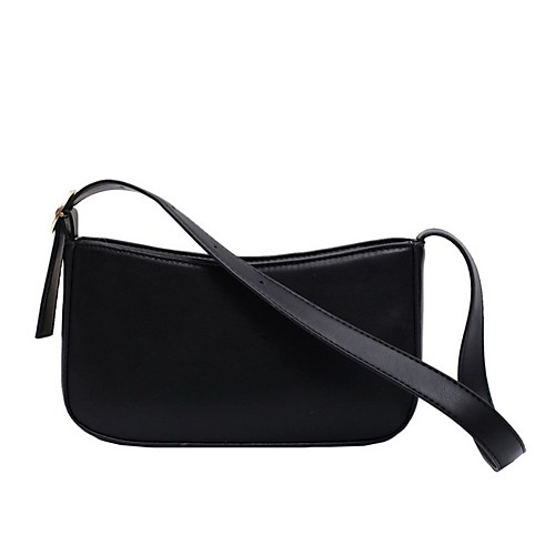 

Women's PU Top Handle Bag Solid Color White / Black / Yellow