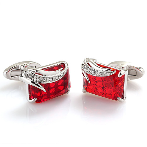 

Cufflinks Fashion Brooch Jewelry White Black Red For Gift Daily