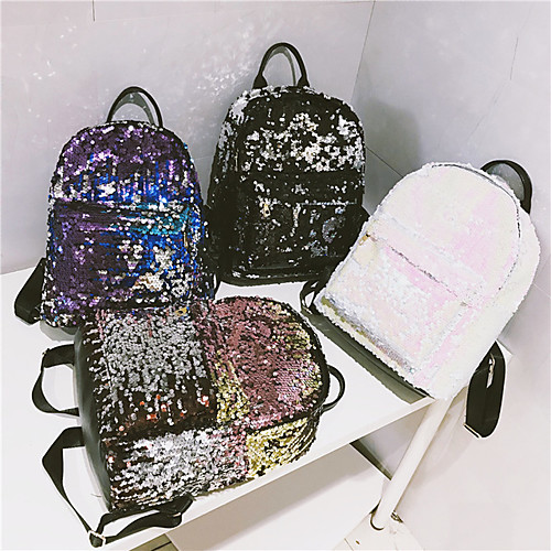 

Mermaid Reversible Sequins 20L Mini Size Travel Bag Fashion Travel Backpack Design for Women's Casual Traveling Gift 281137 cm