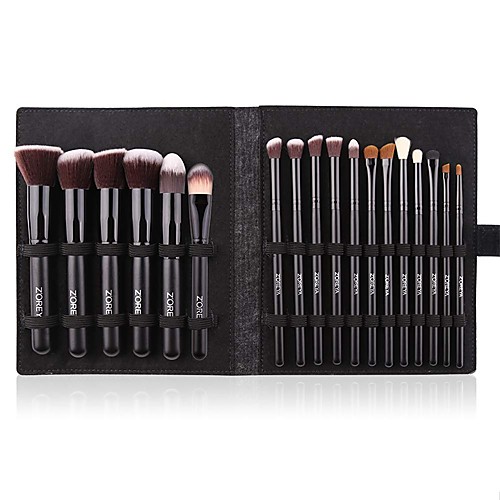 

Professional Makeup Brushes 18pcs Soft Artificial Fibre Brush Wooden / Bamboo for Foundation Brush Eyeshadow Brush Makeup Brush Set