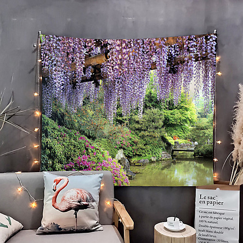 

Home Living Tapestry Wall Hanging Tapestries Wall Blanket Wall Art Wall Decor Flower Moon Tapestry Wall Decor