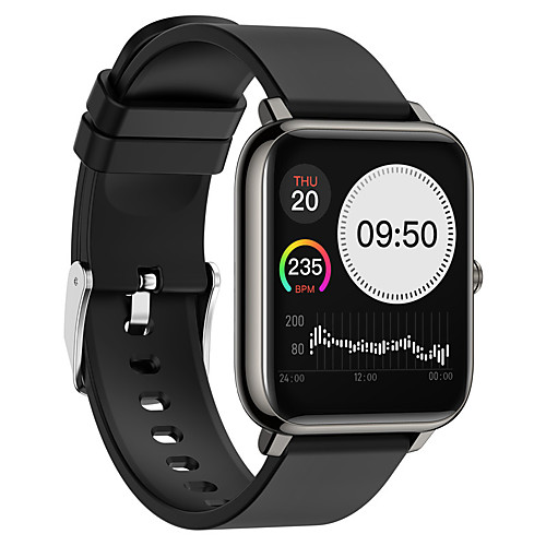 

P22 Unisex Smart Wristbands Android iOS Bluetooth Heart Rate Monitor Blood Pressure Measurement Calories Burned Long Standby Health Care Stopwatch Pedometer Call Reminder Sleep Tracker Sedentary