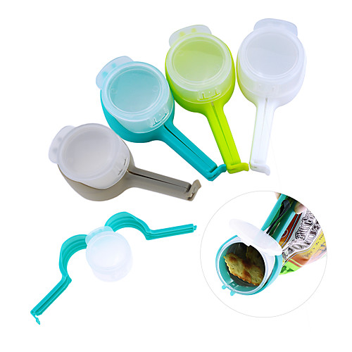 

Seal Pour Food Storage Bag Clip Snack Sealing Fresh Keeping Sealer Clamp Plastic Helper Saver Travel Kitchen Gadgets