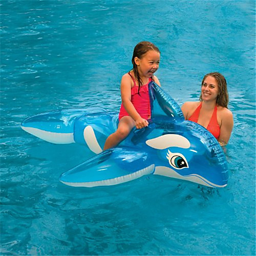 

Inflatable Pool Float Swim Rings Kiddie Pool Inflatable Ride-on Inflatable Pool Animals PVC(PolyVinyl Chloride) Summer Whale Pool Kid's Adults'