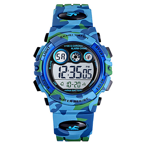 

SKMEI Kids Digital Watch Digital Digital Sporty Outdoor Calendar / date / day Chronograph Alarm Clock / One Year / PU Leather