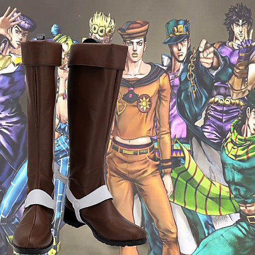 

Cosplay Shoes JoJo's Bizarre Adventure Giorno Giovanna Anime Cosplay Shoes PU Leather Men's / Women's 855