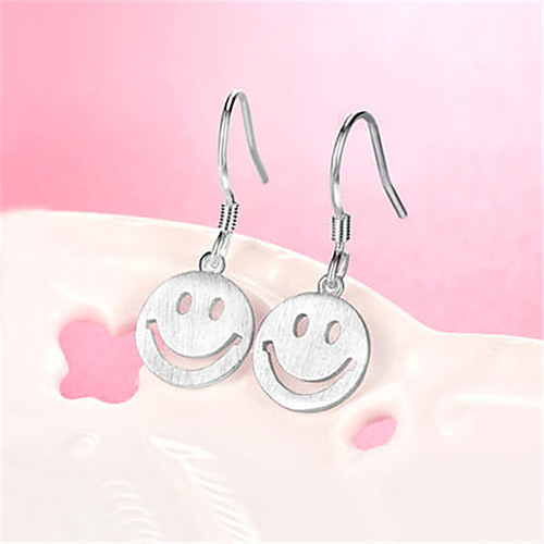 

Women's Hoop Earrings Earrings Classic Fashion Punk Trendy Romantic Sweet Cute Earrings Jewelry Silver For Gift Date Street Birthday Festival 1 Pair