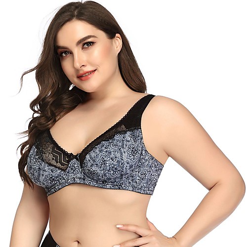

Women's Underwire Bra Full Coverage Bra Wine Black Navy Blue