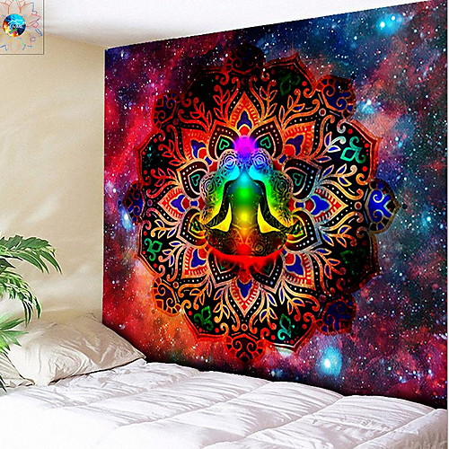 

Mandala Bohemian Wall Tapestry Art Decor Blanket Curtain Picnic Tablecloth Hanging Home Bedroom Living Room Dorm Decoration Boho Hippie Psychedelic Floral Flower Lotus Buddha