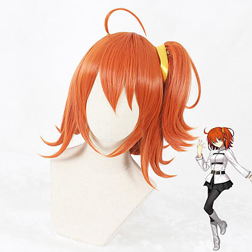 

Cosplay Wig Fujimaru Ritsuka Fate / Stay Night Straight Cosplay With Bangs With Ponytail Wig Very Long Brown Synthetic Hair 14 inch Women's Anime Cosplay Adorable Brown
