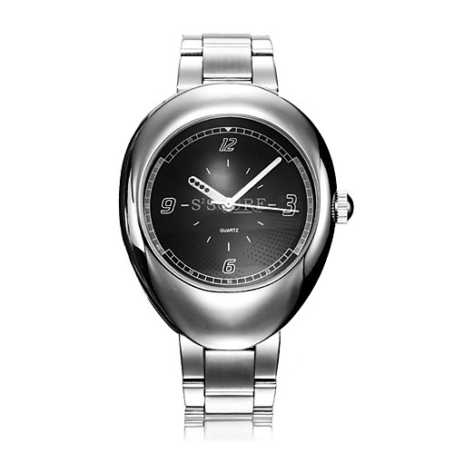 

Men's Steel Band Watches Japanese Quartz Stainless Steel 30 m Water Resistant / Waterproof Day Date Analog Fashion Cool - Black Blue Brown One Year Battery Life
