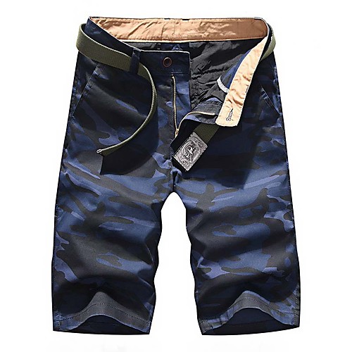 

Men's Hiking Shorts Camo Outdoor Front Zipper Comfortable Multi-Pocket Cotton Shorts Bottoms Fishing Camping / Hiking / Caving Traveling Yellow Army Green Royal Blue 29 30 31 32 33 Standard Fit