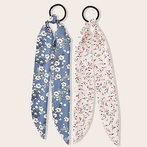 

Fabrics Hair Accessory with Flower 1 pc Special Occasion / Daily Wear Headpiece