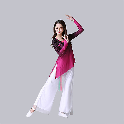 

Activewear Top Split Women's Training Daily Wear Long Sleeve High Milk Fiber