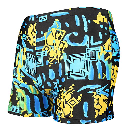 

Men's Beach board shorts Swimwear Swimsuit - 3D Print Quick Dry L XL XXL Blue