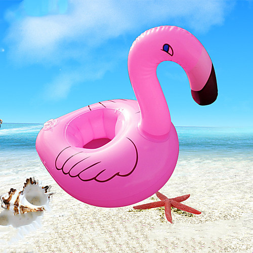 

Inflatable Coater Drink Inflatable Pool Float Inflatable Drink Coaster Inflatable Pool Novelty PVC(PolyVinyl Chloride) Summer Flamingo Pool 1 pcs Kid's Adults'