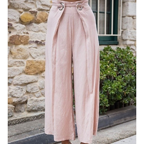 

Women's Chinos Pants - Solid Colored White Black Red M / L / XL