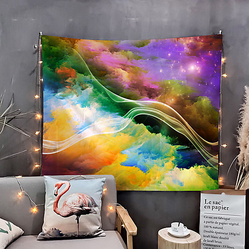 

Home Living Tapestry Wall Hanging Tapestries Wall Blanket Wall Art Wall Decor Flower Moon Tapestry Wall Decor