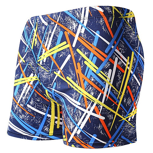 

Men's Swim Trunk Bottoms Swimwear Swimsuit - 3D Print Quick Dry L XL XXL Blue