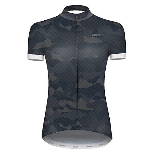 

21Grams Women's Short Sleeve Cycling Jersey Nylon Camouflage Patchwork Camo / Camouflage Bike Jersey Top Mountain Bike MTB Road Bike Cycling Breathable Quick Dry Sports Clothing Apparel