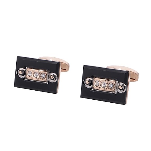 

Cufflinks Fashion Brooch Jewelry Rose Gold For Gift Daily