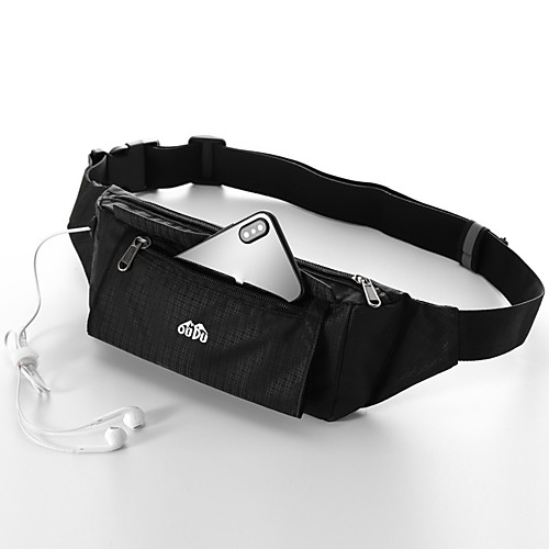 

Running Belt Fanny Pack Belt Pouch / Belt Bag for Hiking Outdoor Exercise Running Traveling Sports Bag Adjustable Waterproof Portable Nylon Women's Men's Running Bag Adults