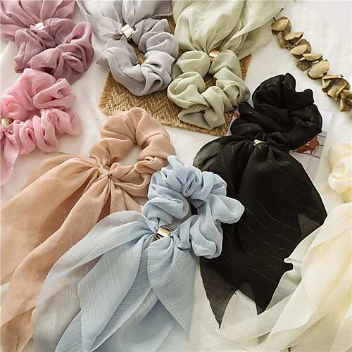

Double Layer Cloth Hair Accessory with Flower 1 Piece Casual / Daily Wear Headpiece