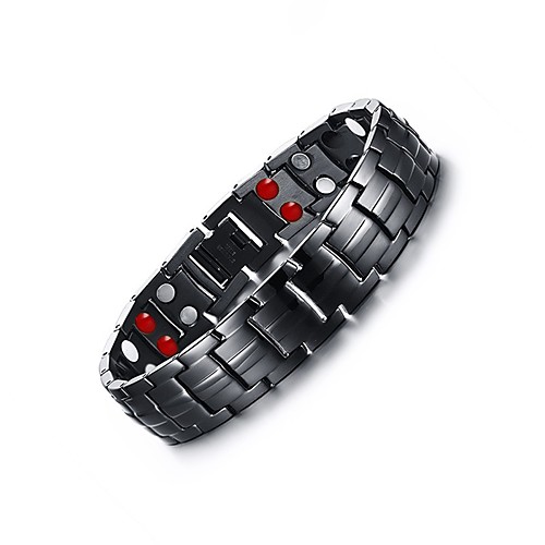 

Bracelet Rivet Bicycle Stylish Casual / Sporty Titanium Steel Bracelet Jewelry Black For Gift