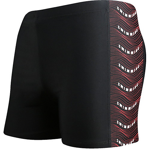 

Men's Black Beach board shorts Swimwear Swimsuit - 3D Print Quick Dry L XL XXL Black