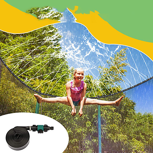 

Trampoline Sprinkler Trampoline Spray Sprinkler Game Toys Water Toys Trampoline Accessories Funny Summer Sports Outdoor Water Park Boys and Girls Summer Water Play Toys for Kids Babies and Toddlers