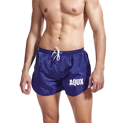 

Men's Sporty Daily Holiday Slim Shorts Pants - Solid Colored Split Drawstring Breathable Low Waist Summer Black Blue Green US32 / UK32 / EU40 / US34 / UK34 / EU42 / US36 / UK36 / EU44 / Elasticity