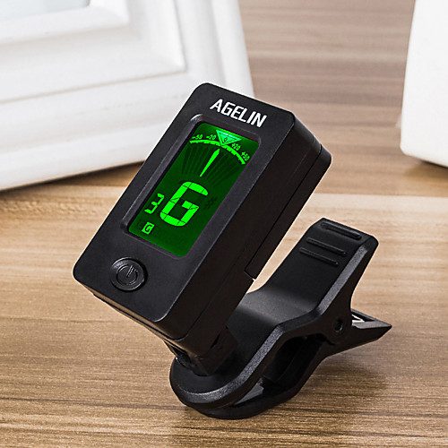 

Ammoon AT-08 Mini Digital LCD Clip-on Tuner for Acoustic Electric Guitar Bass Violin Ukulele Chromatic