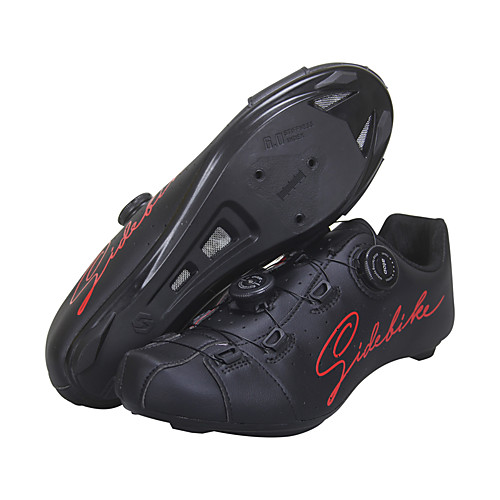 

SIDEBIKE Adults' Bike Shoes Breathable Ultra Light (UL) Road Cycling Cycling / Bike Recreational Cycling Red Men's Women's Cycling Shoes