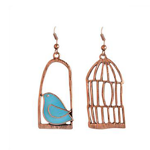 

Women's Mismatch Earrings Hollow Out Earrings Jewelry Rose Gold For Date
