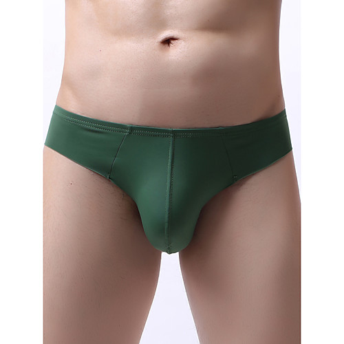 

Men's Basic G-string Underwear - Normal Mid Waist White Black Blue S M L