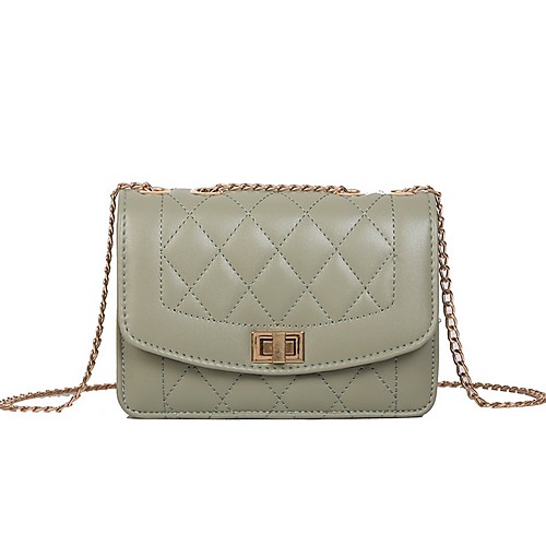 

Women's PU Crossbody Bag Solid Color White / Black / Khaki