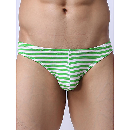 

Men's Print Briefs Underwear - Normal Low Waist Black Blue Red M L XL