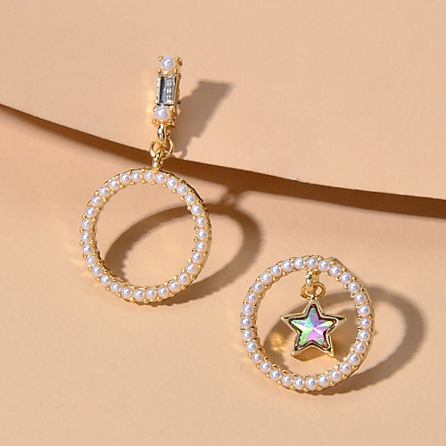 

Women's Earrings Geometrical Wedding European Fashion Modern Africa French Earrings Jewelry Gold For Party Evening Engagement Vacation Birthday Beach 1 Pair