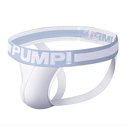 

Men's Jockstrap Athletic Supporters Sports Underwear 1pc Cotton Sports Shorts Underwear Shorts Bottoms Running Walking Jogging Training Breathable Quick Dry Soft Fashion White Orange Green Sky Blue