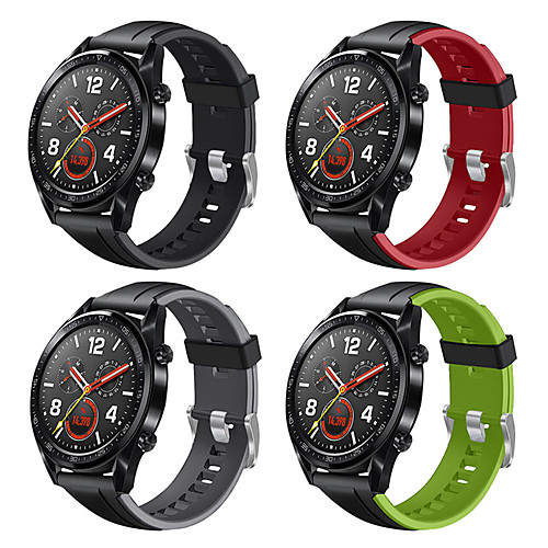 

Silica Gel Watch Band Strap for Samsung Galaxy Watch 46mm 20cm / 7.9 Inches 2.2cm / 0.9 Inches