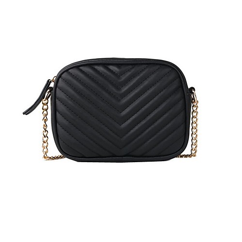 

Women's PU Crossbody Bag Solid Color Black / Purple / Red