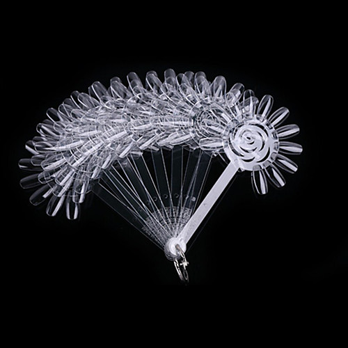 

1 set Acrylic Creative Light and Convenient Simple Cute Daily Artificial Nail Tips for Finger Nail / Flower Series