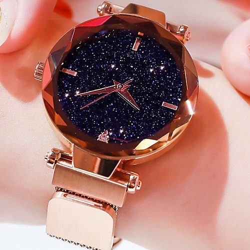 

Women's Quartz Watches Casual Fashion Black Blue Purple Alloy Chinese Quartz Rose Gold Black Blue Casual Watch Lovely 1 pc Analog One Year Battery Life