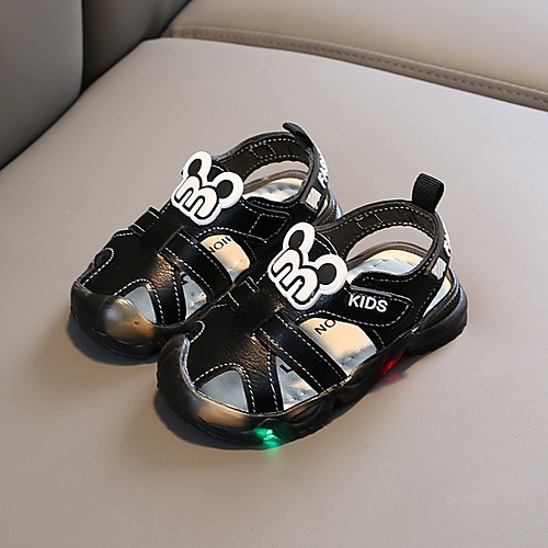 

Girls' Comfort PVC Sandals Little Kids(4-7ys) White / Black / Pink Summer