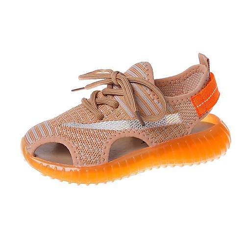 

Boys' / Girls' Roman Shoes Knit Sandals Little Kids(4-7ys) / Big Kids(7years ) Pink / Orange / Green Summer